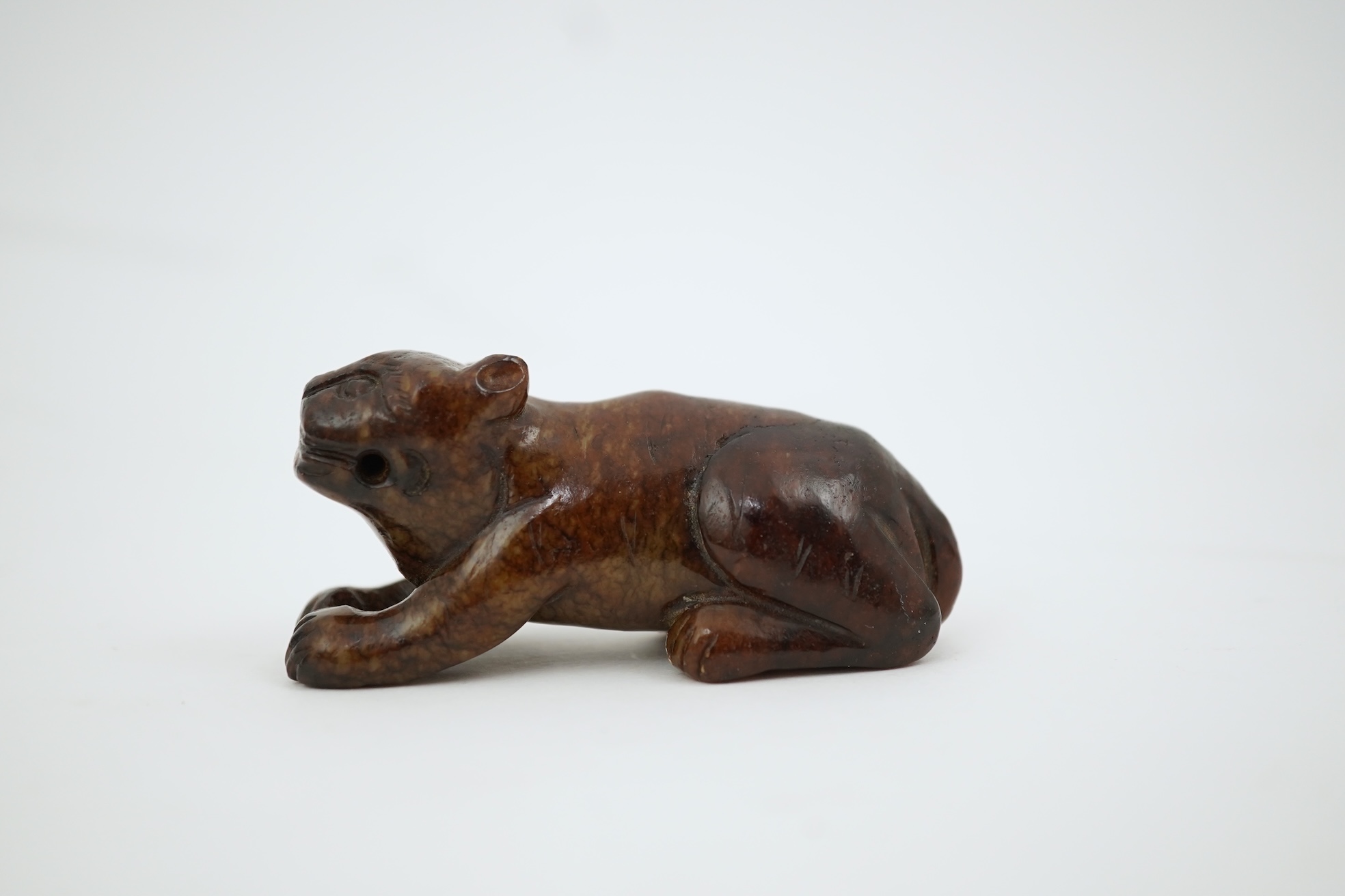 A group of Chinese hardstone carvings. Condition - varies